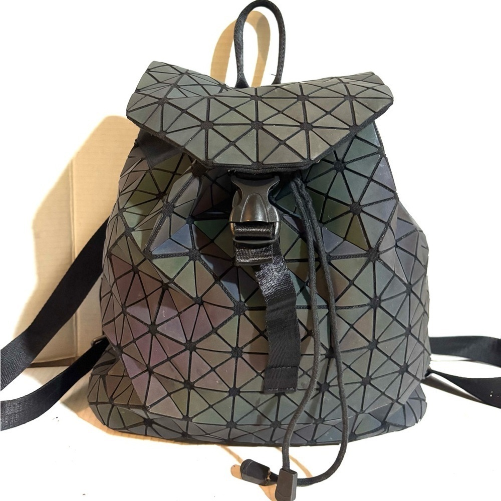 Handmade Geometric Pattern Backpack
